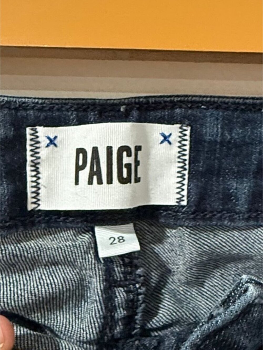 Paige Dark Wash Skinny Jeans Women’s Size 28 - Picture 7 of 8